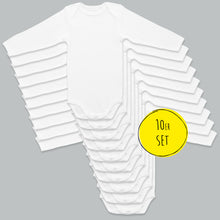 Laden Sie das Bild in den Galerie-Viewer, Bio Baby Body 80 - langarm oder kurzarm - Set
