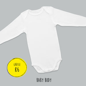 Organic Baby Bodysuit 86 - long sleeve and short sleeve - Set