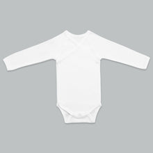 Load image into Gallery viewer, Organic wrap bodysuit 68 - long sleeve - set