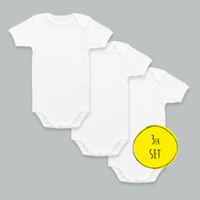 Load image into Gallery viewer, Organic Baby Bodysuit 68 - long sleeve and short sleeve - Set